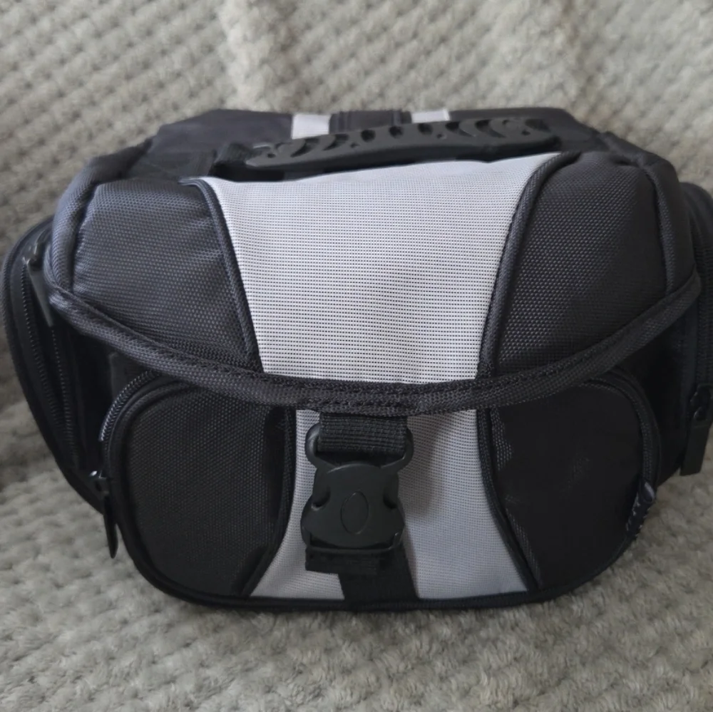 Extreme Gear Black And Gray Digital Camcorder/ Camera Bag